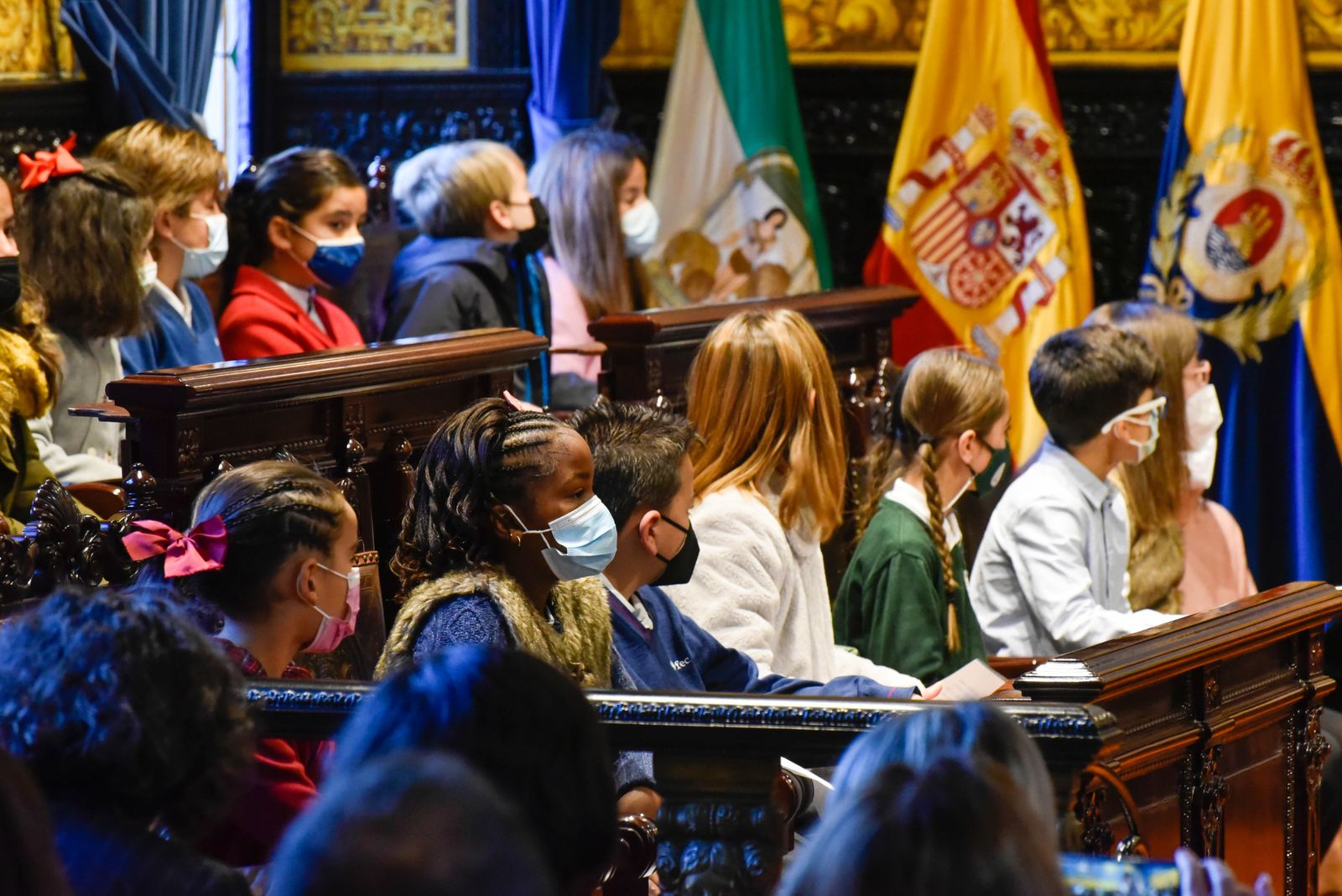 Las fotos del Pleno Infantil del Ayuntamiento de Algeciras