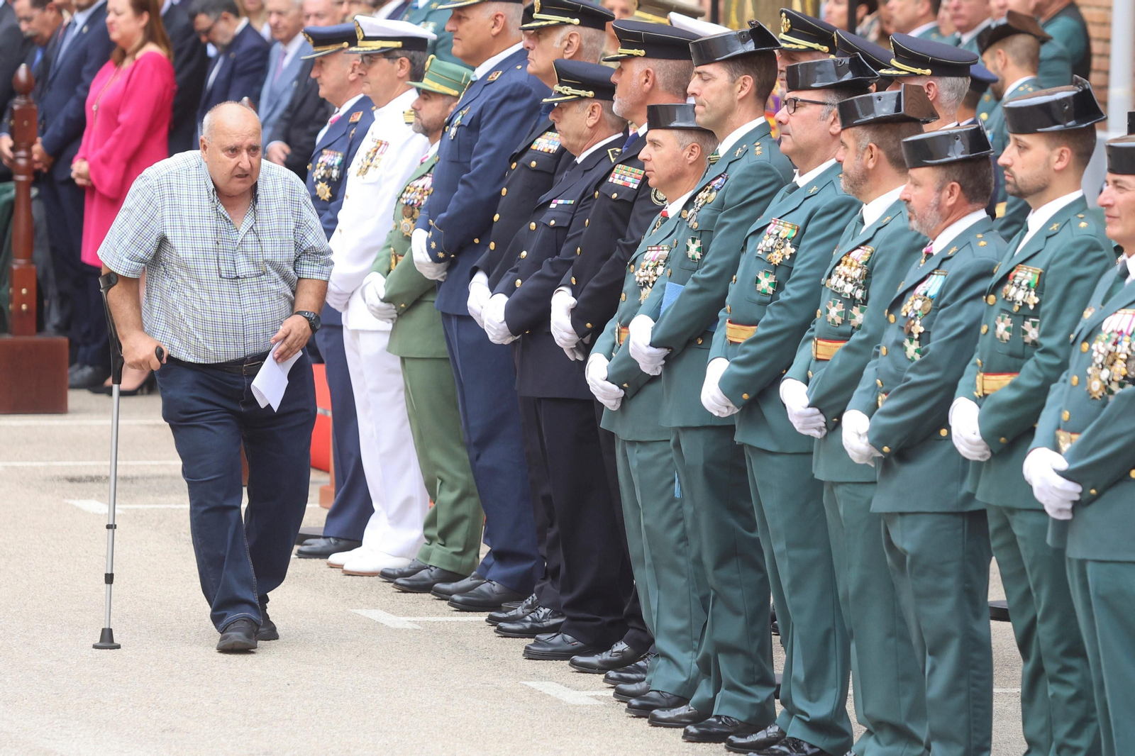 La Guardia Civil de Málaga homenajea a los agentes retirados en su 179 aniversario