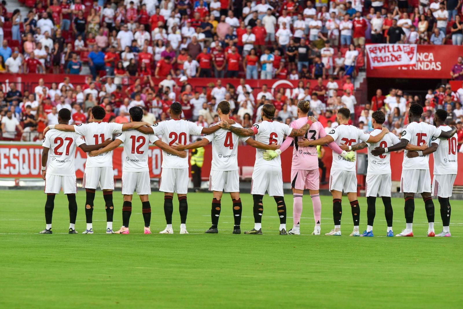 Las imágenes del Sevilla FC Al-Qadsiah FC