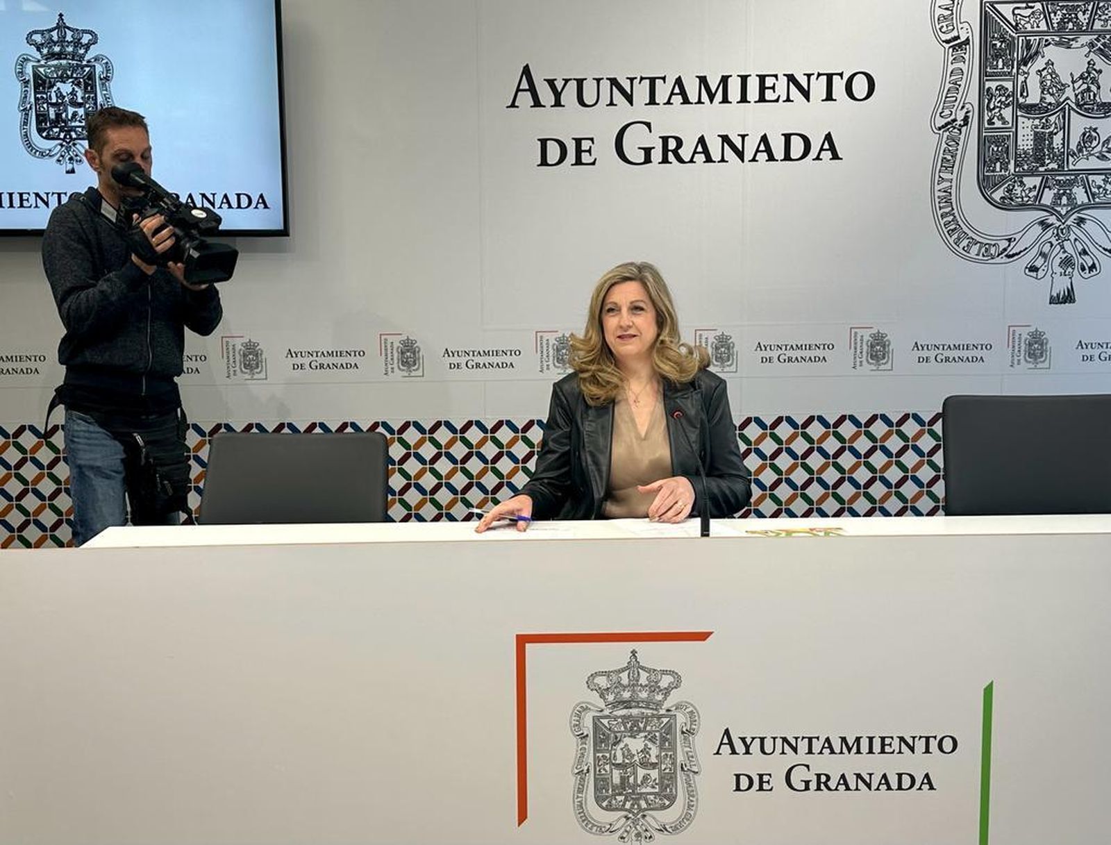 Beatriz Sánchez, en la rueda de prensa.