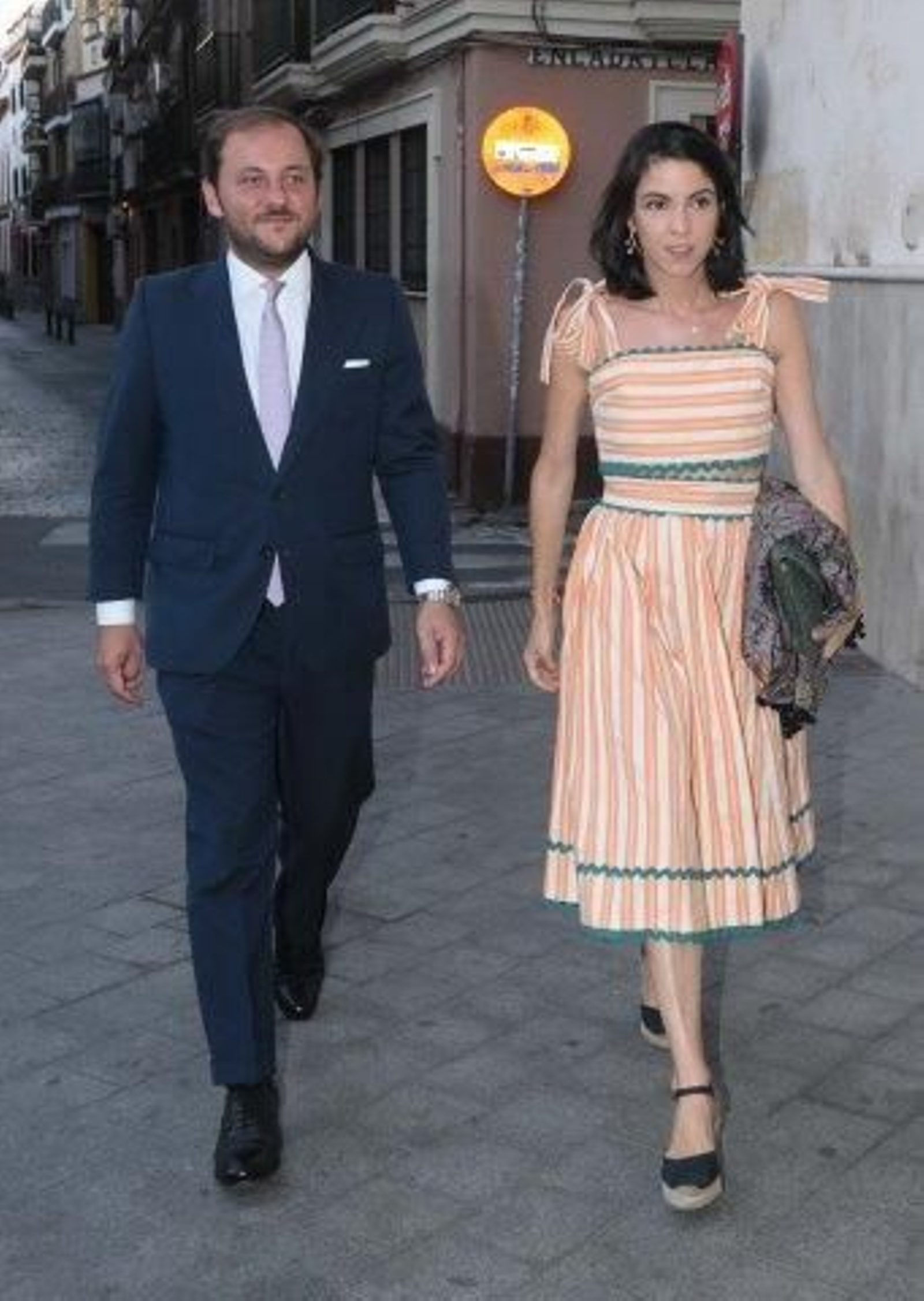 El bautizo de la segunda nieta del duque de Alba en Sevilla, en imágenes