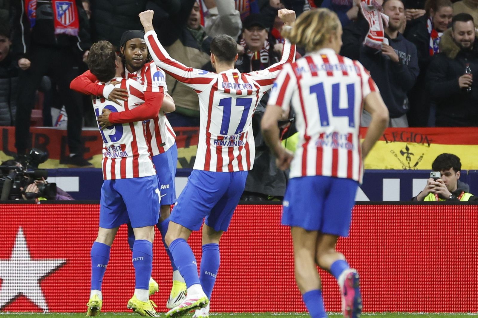 Las fotos del Atlético de Madrid-Barcelona