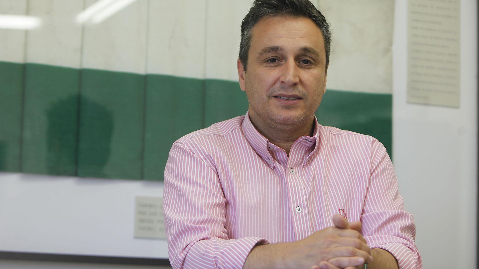 El alcalde de Tocina y Los Rosales, Francisco José Calvo, que concurrirá el 26-M con el partido Andalucistas Tocina y Los Rosales.