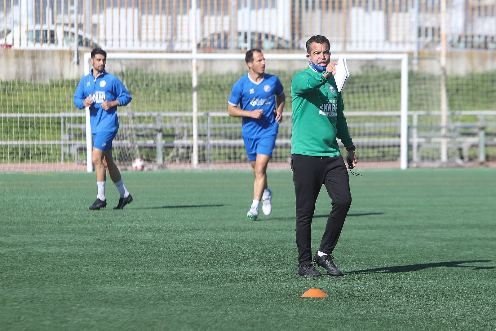 Entrenamiento del Xerez DFC en La Granja