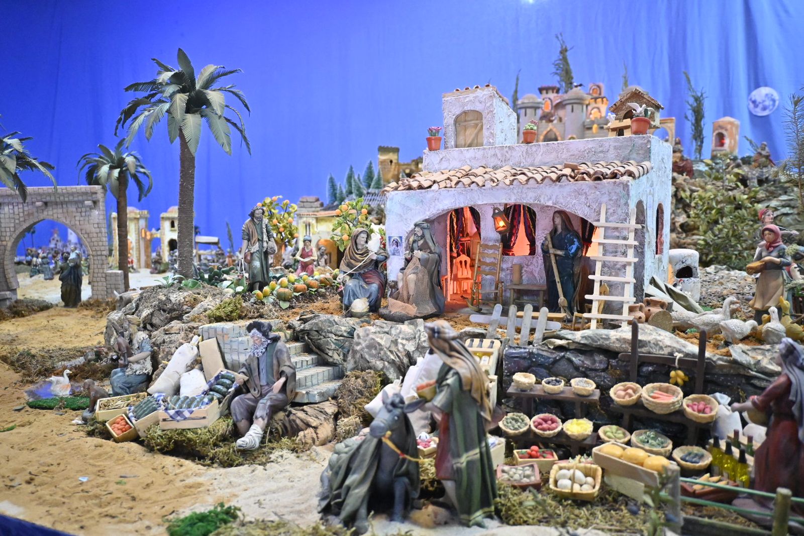 Las mejores imágenes de los belenes de Huelva, vistas de cerca
