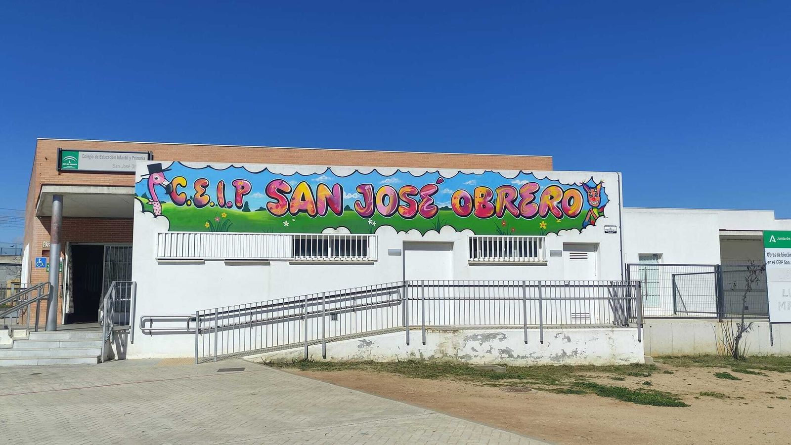 Una imagen del colegio jerezano.