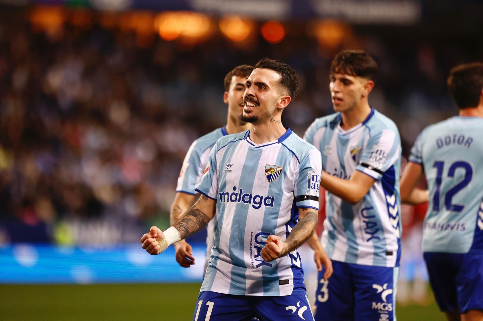 El Málaga CF-Albacete, en fotos