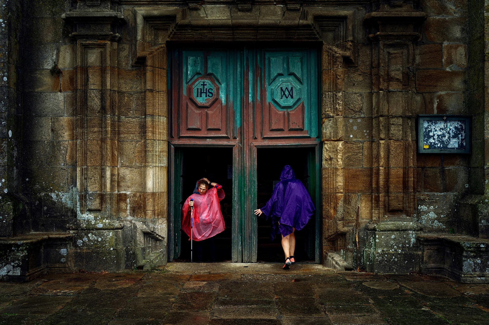 Imagen de la fotografía ganadora, 'Entrando y saliendo', de Santos Moreno Villar