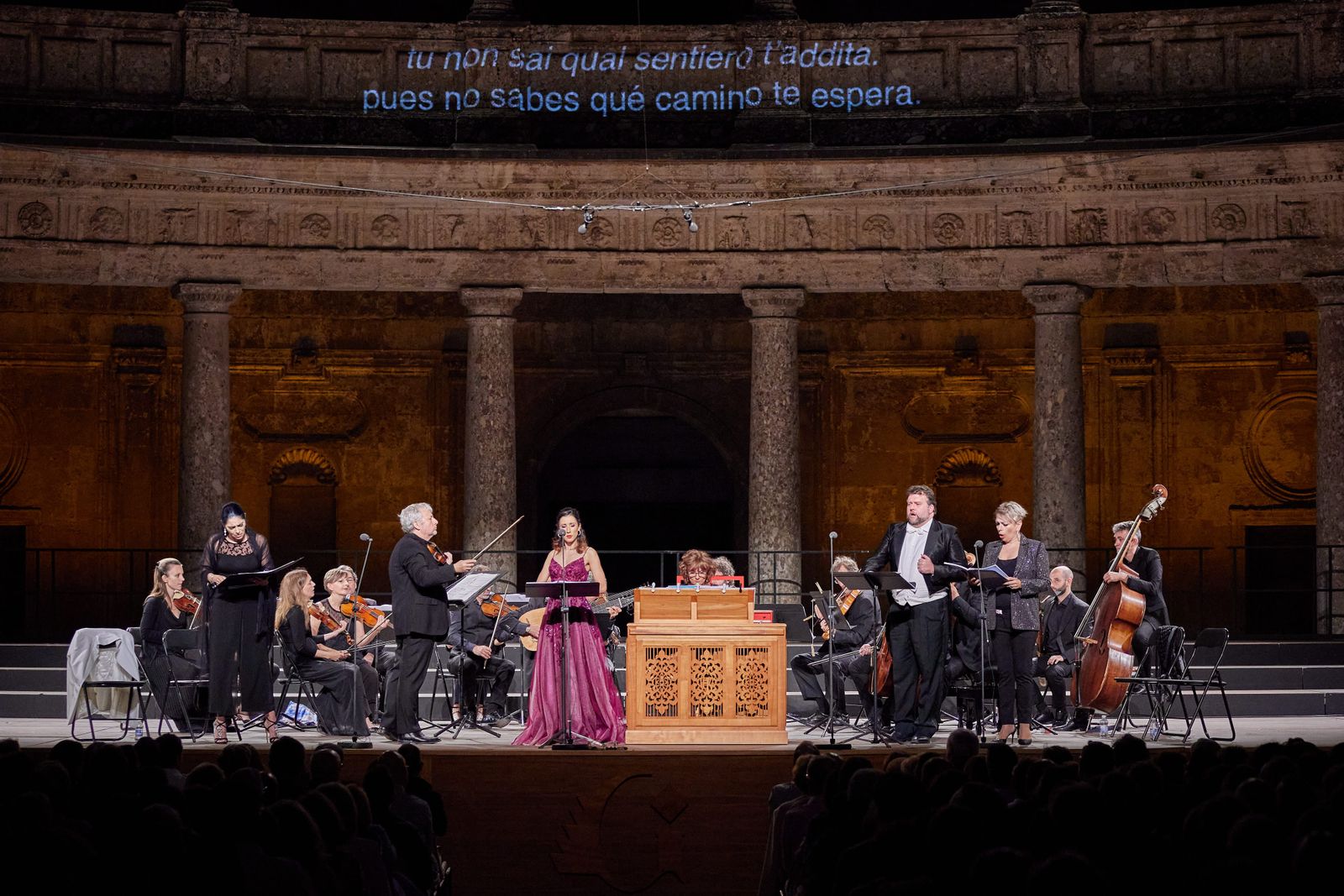 Il trionfo del Tempo e del Disinganno  en el Palacio de Carlos V