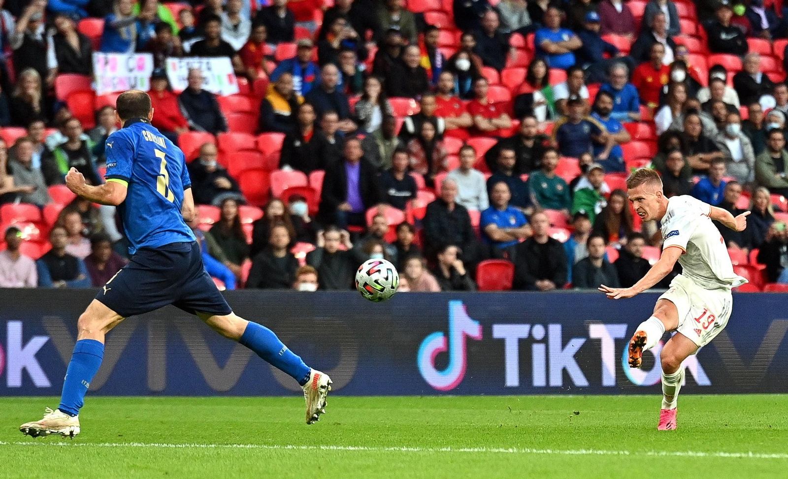 Las imágenes de la semifinal Italia-España de Eurocopa