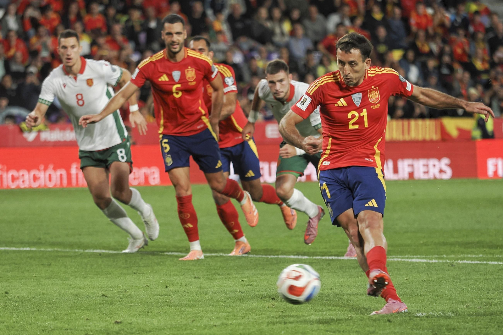 Las mejores fotos del España-Bulgaria