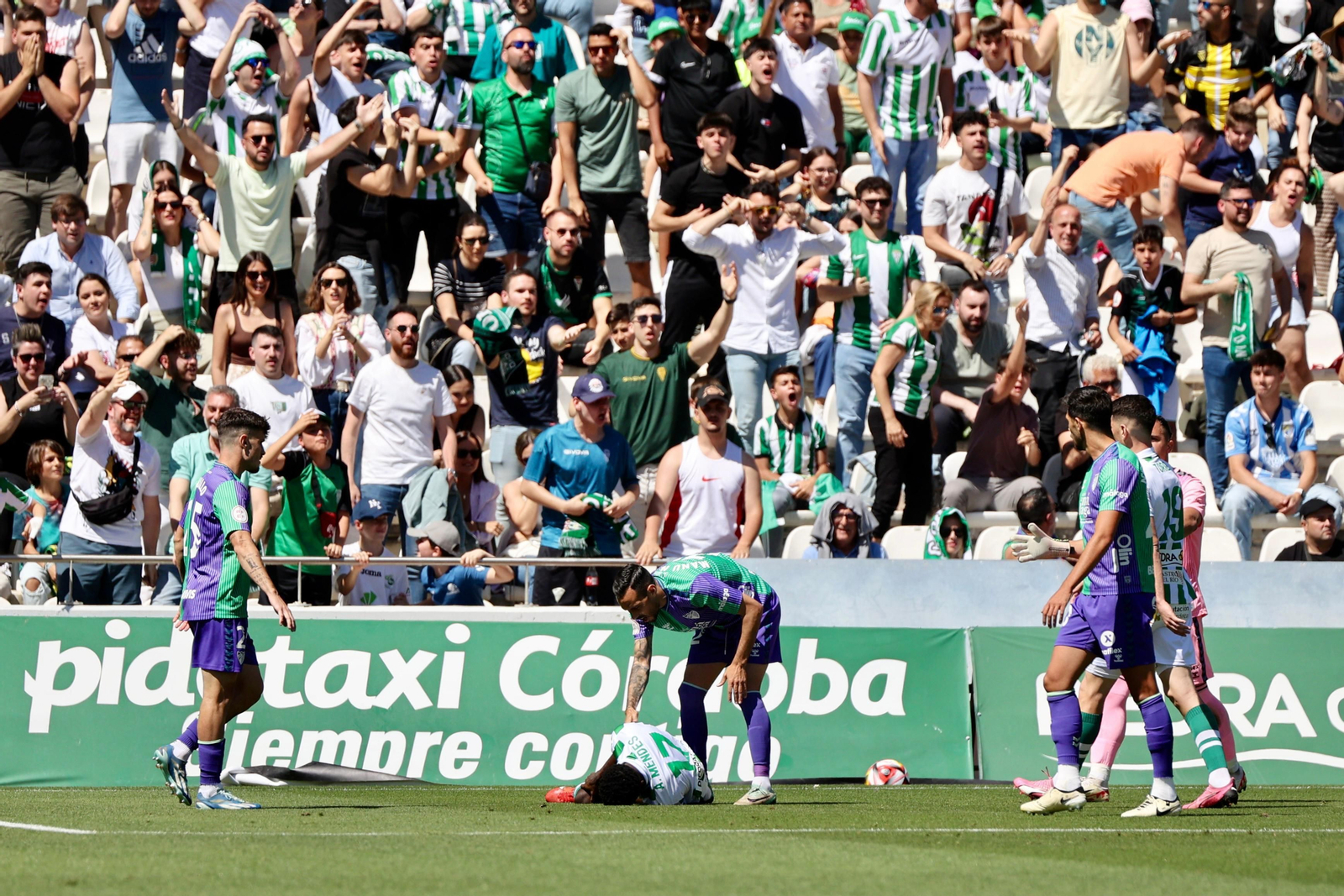El Córdoba - Málaga CF, en fotos