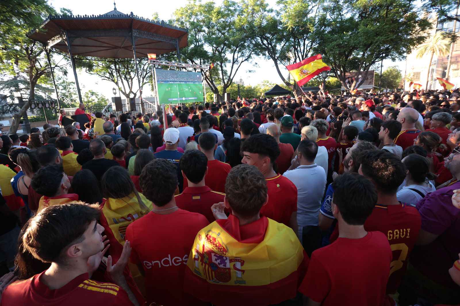 Jerez con la Selección Española, en imágenes