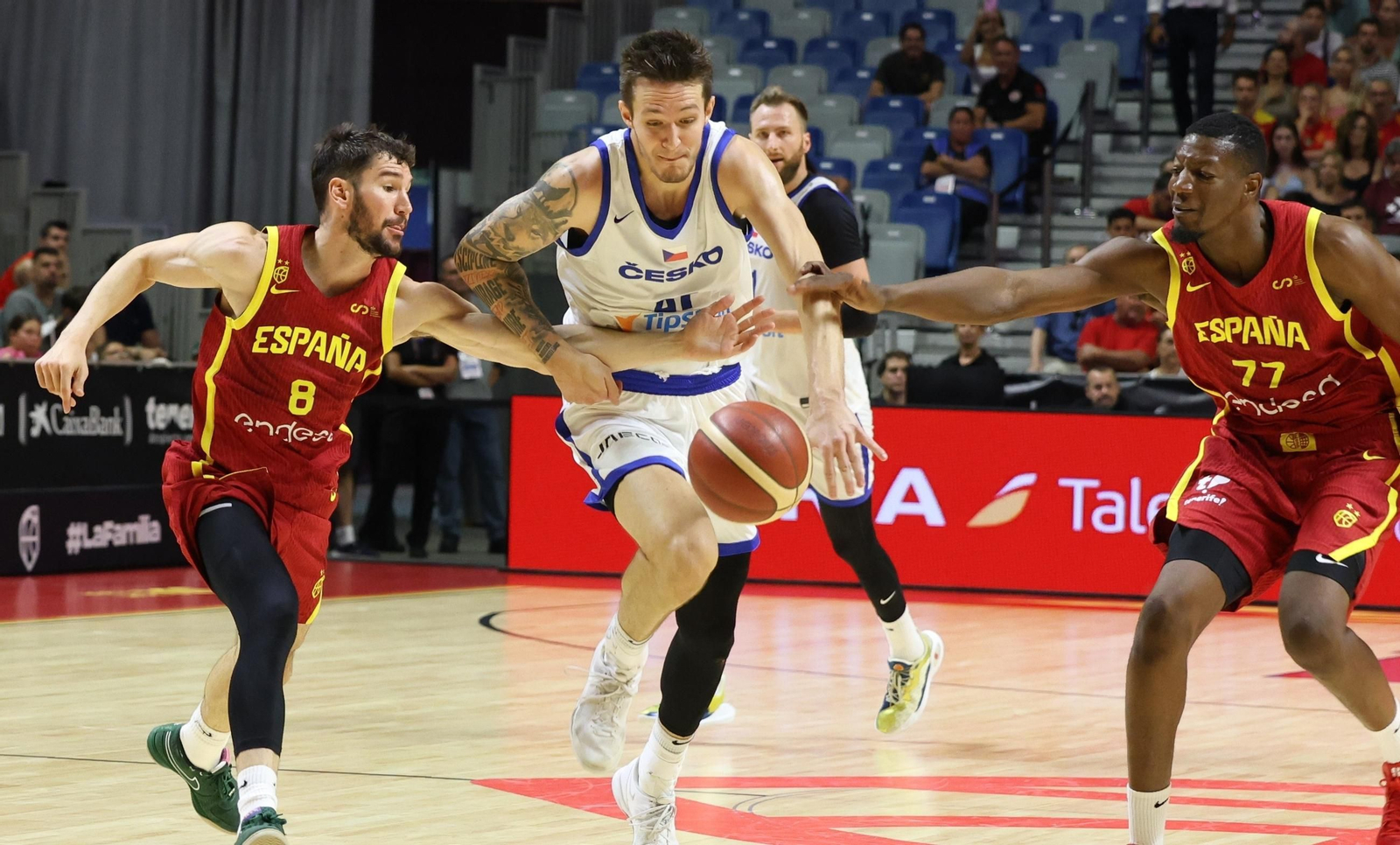 España-República Checa, en fotos