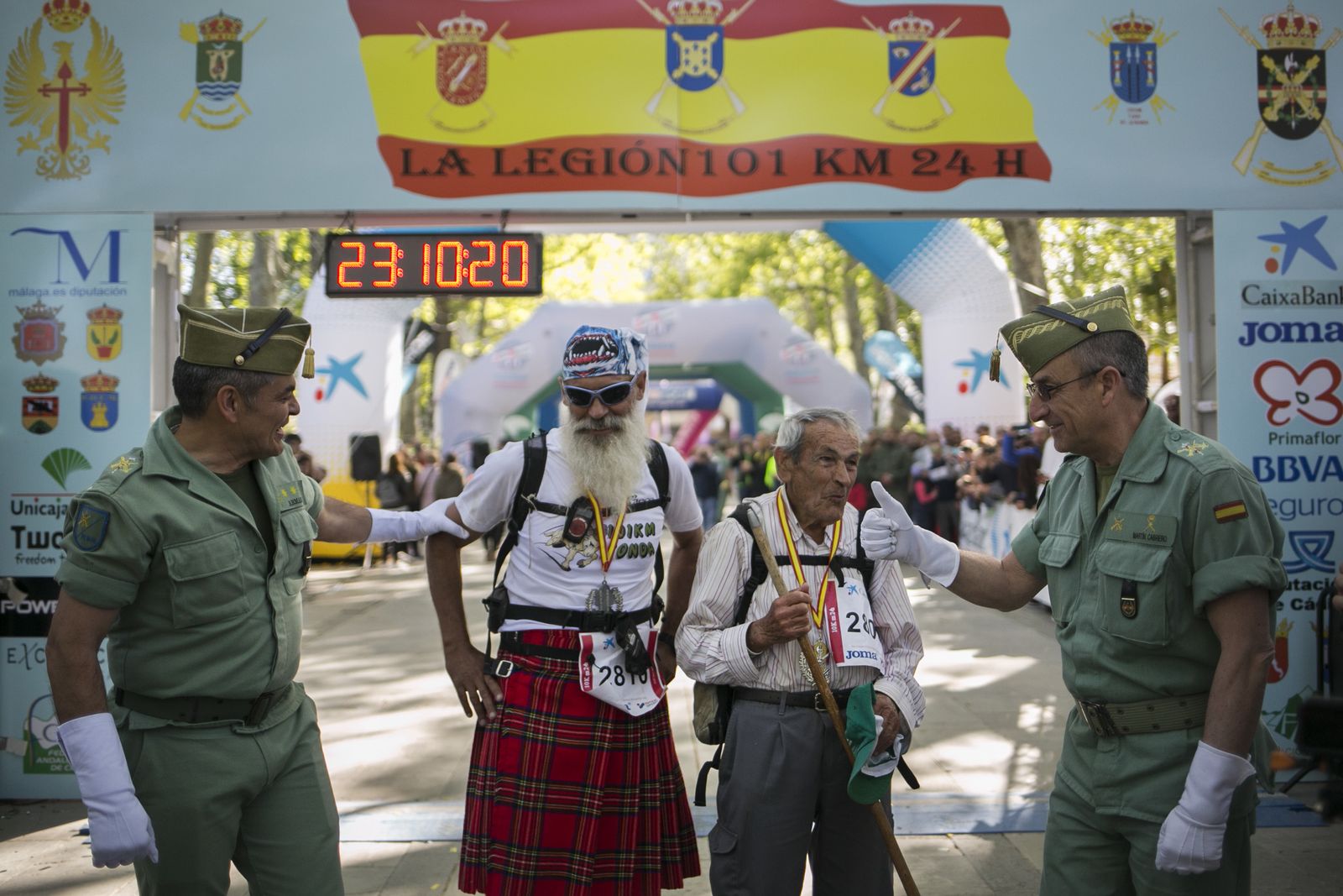 Los 101 de la Legión,  en imágenes