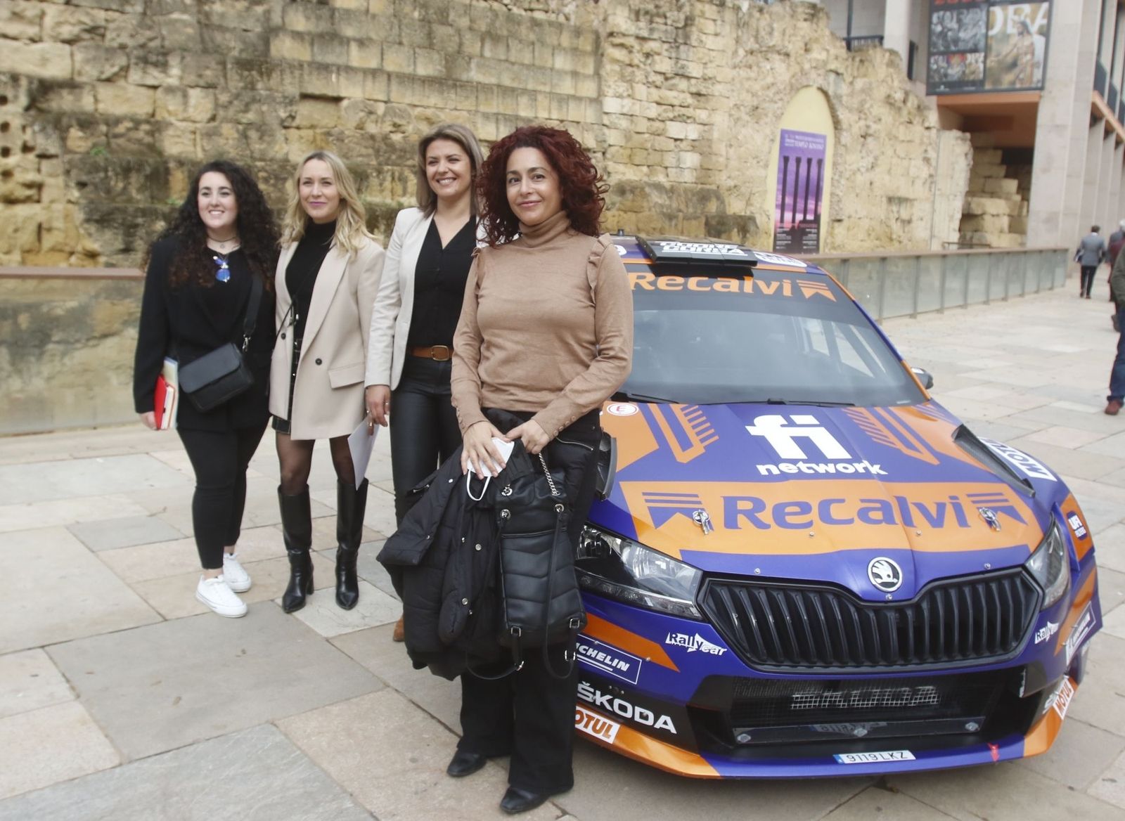 Las imágenes de la presentación del Rallye Sierra Morena 2022