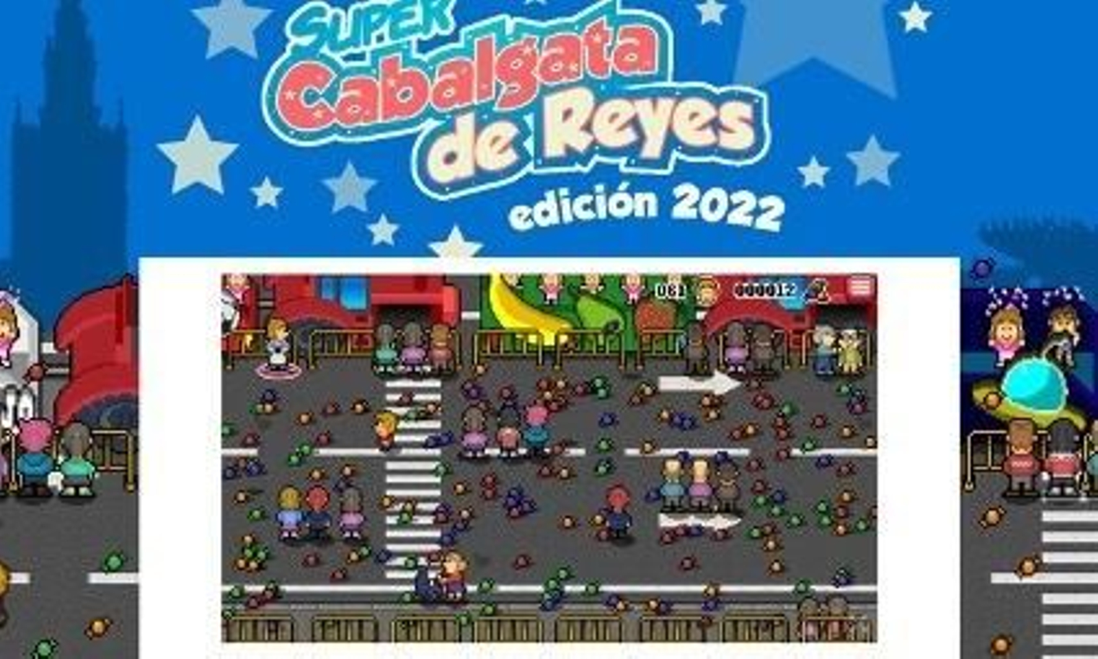 Un estudio sevillano lanza un videojuego infantil basado en la Cabalgata de Reyes Magos