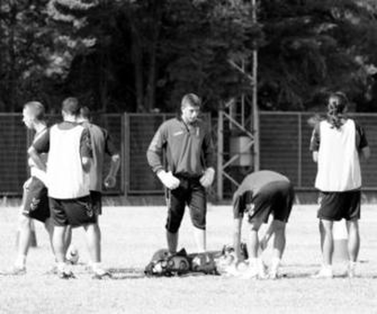 Imagen de un entrenamiento del Tesorillo.
