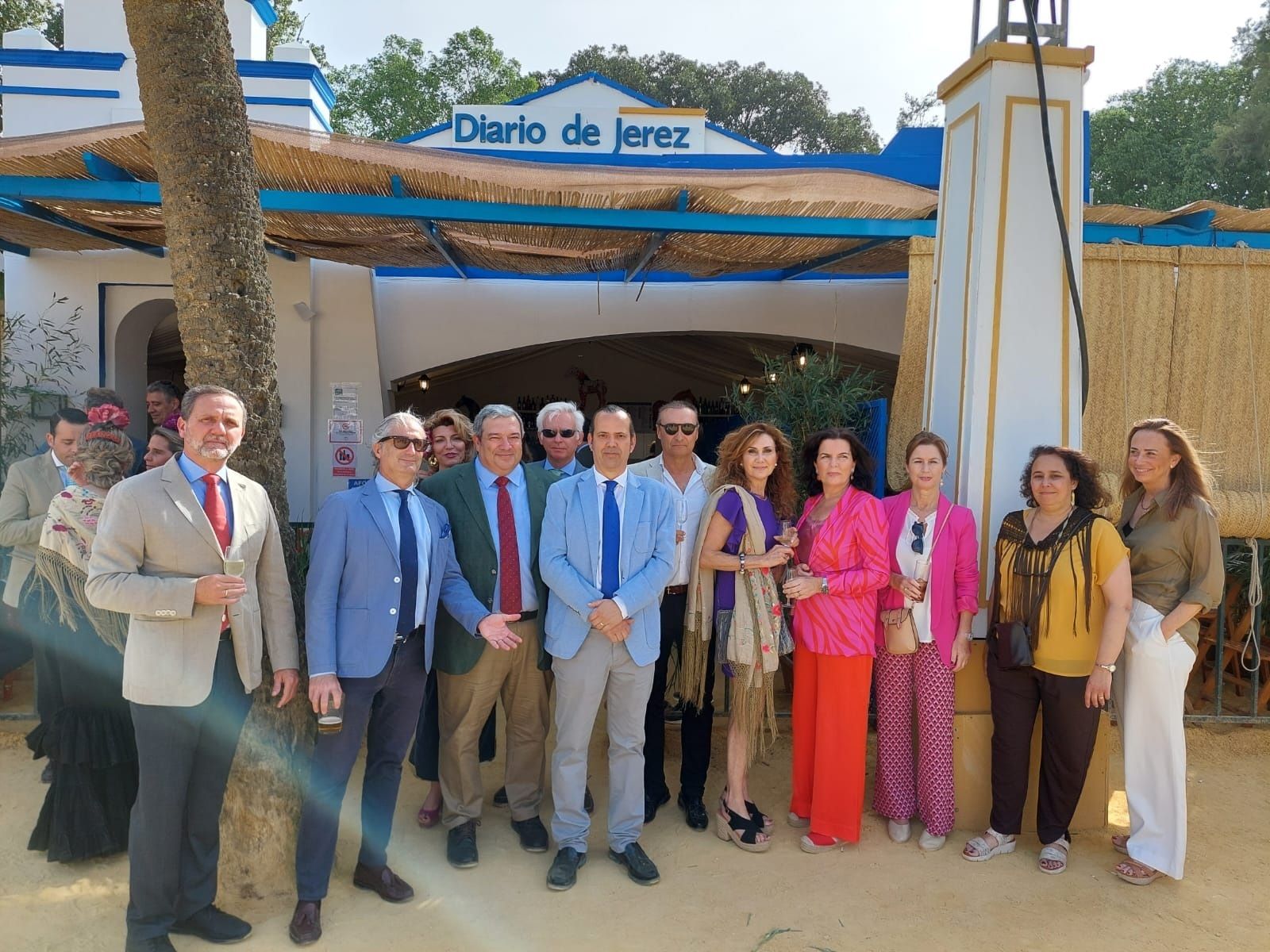 Jueves de Feria en la caseta de Diario de Jerez