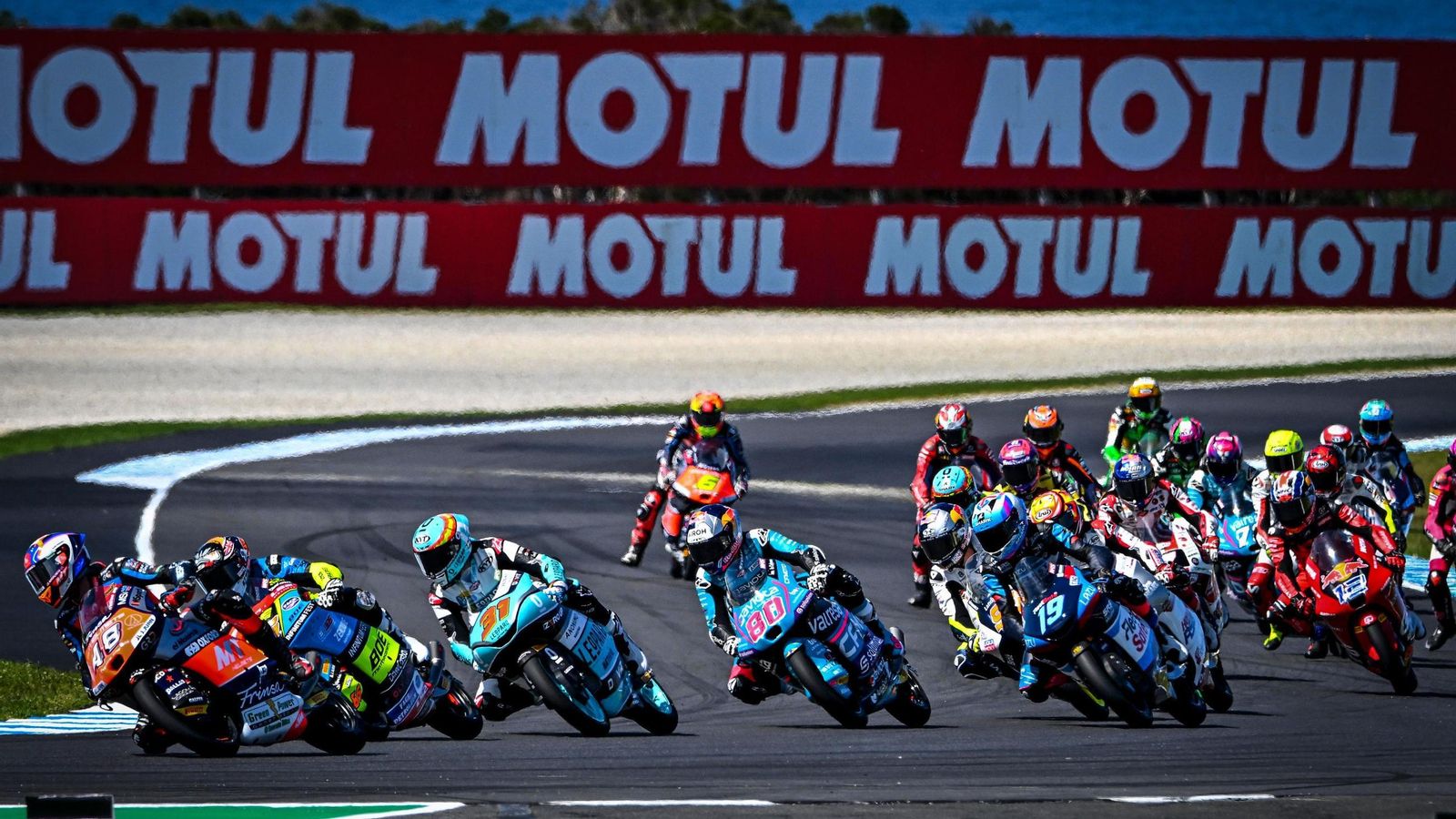 Las fotos del Gran Premio de Australia de motociclismo