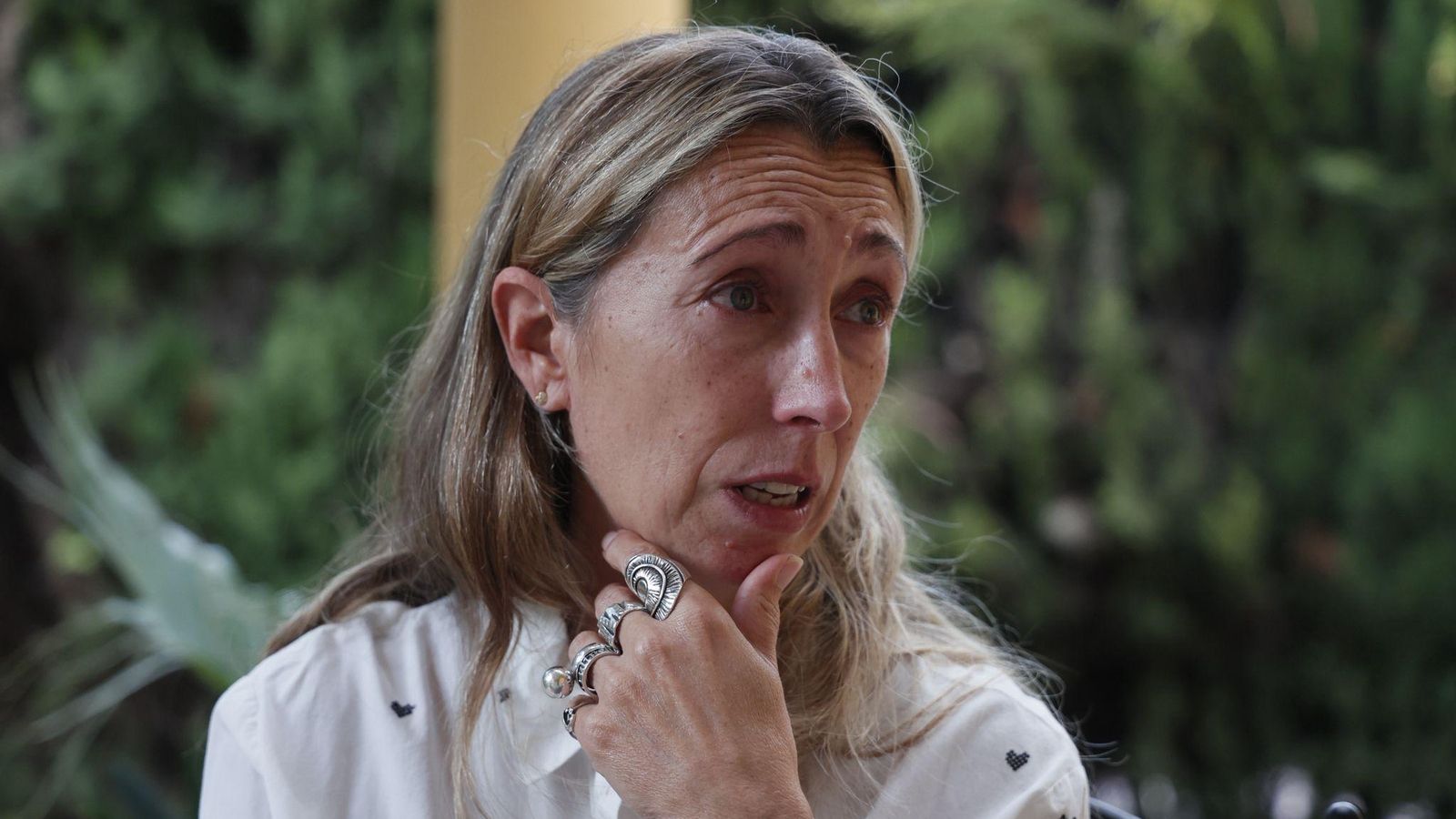 María del Carmen Jiménez Cifuentes, en su casa de Palomares.