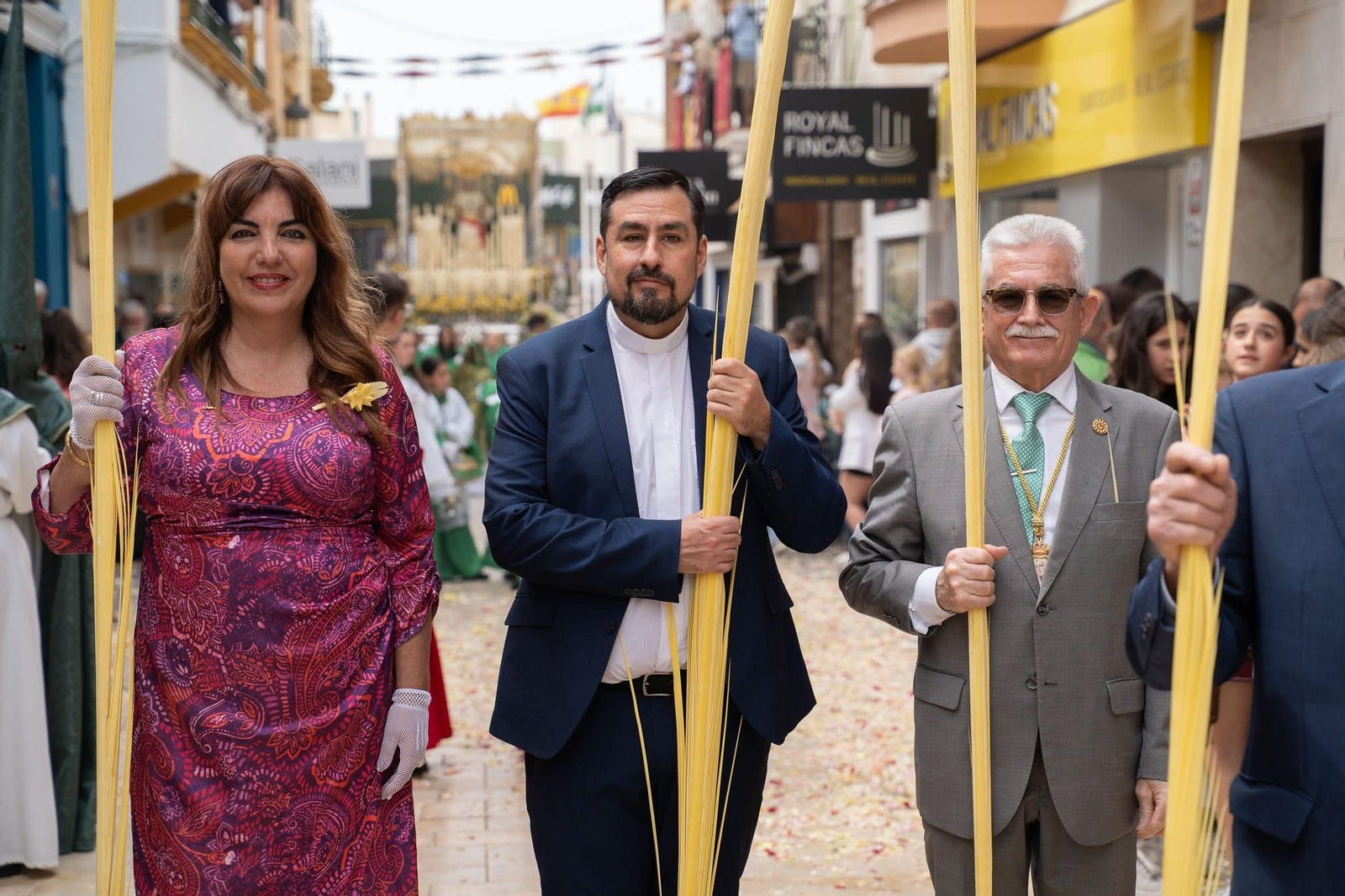 La Pollinica el Domingo de Ramos en Benalmádena, en imágenes