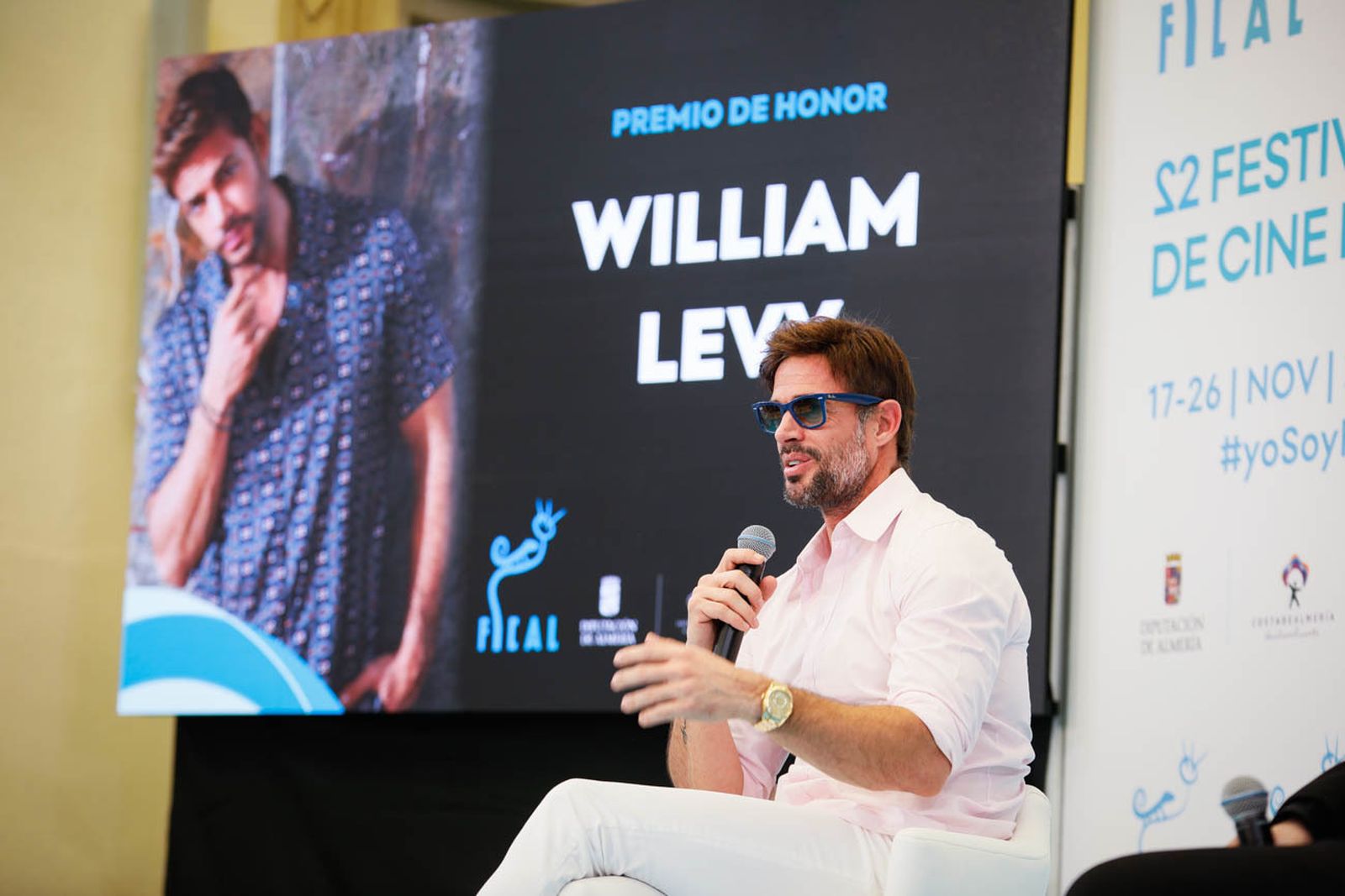 Imágenes de William Levy en FICAL