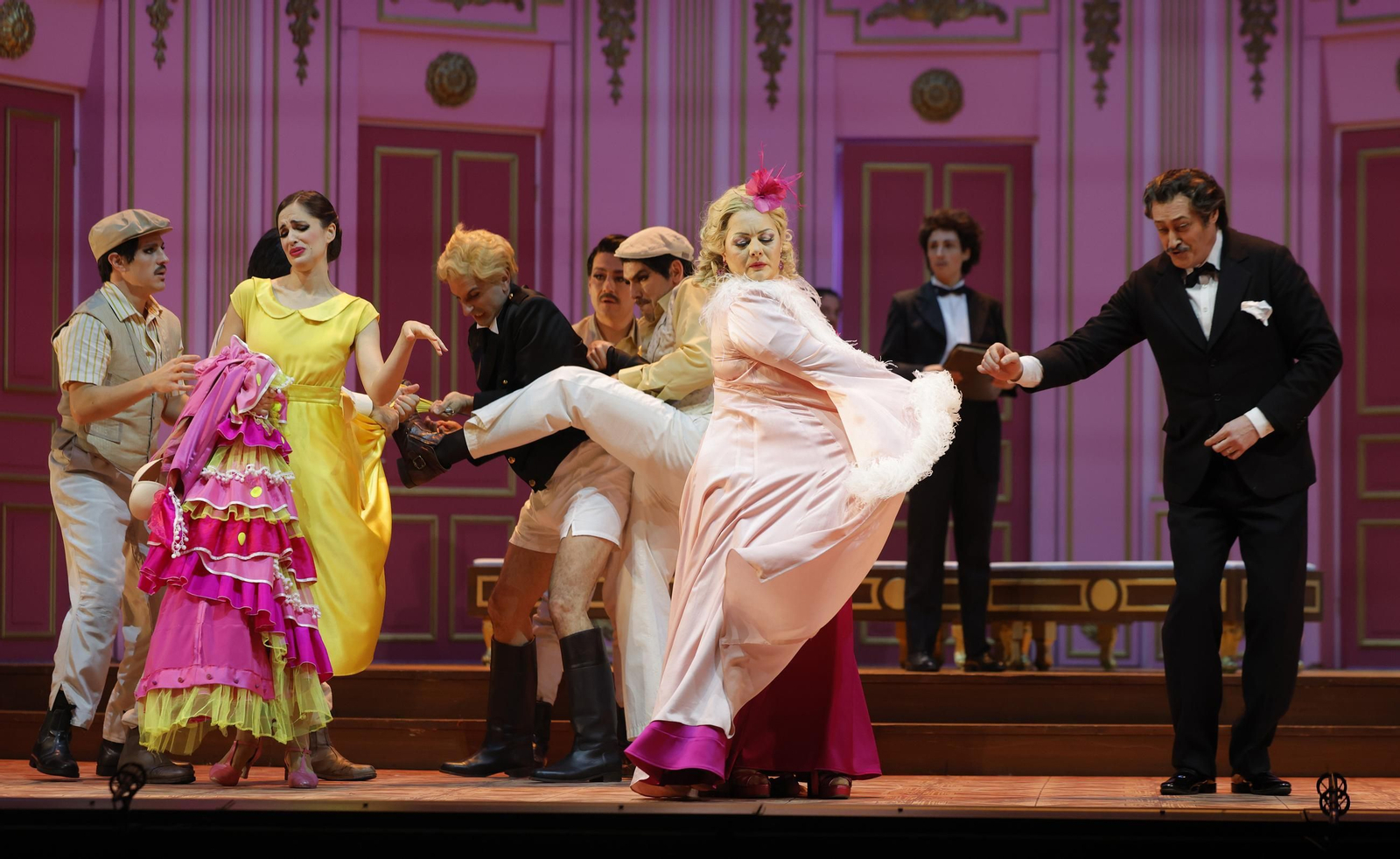 Ensayo general de la ópera 'Ariadne auf Naxos', todas las fotos