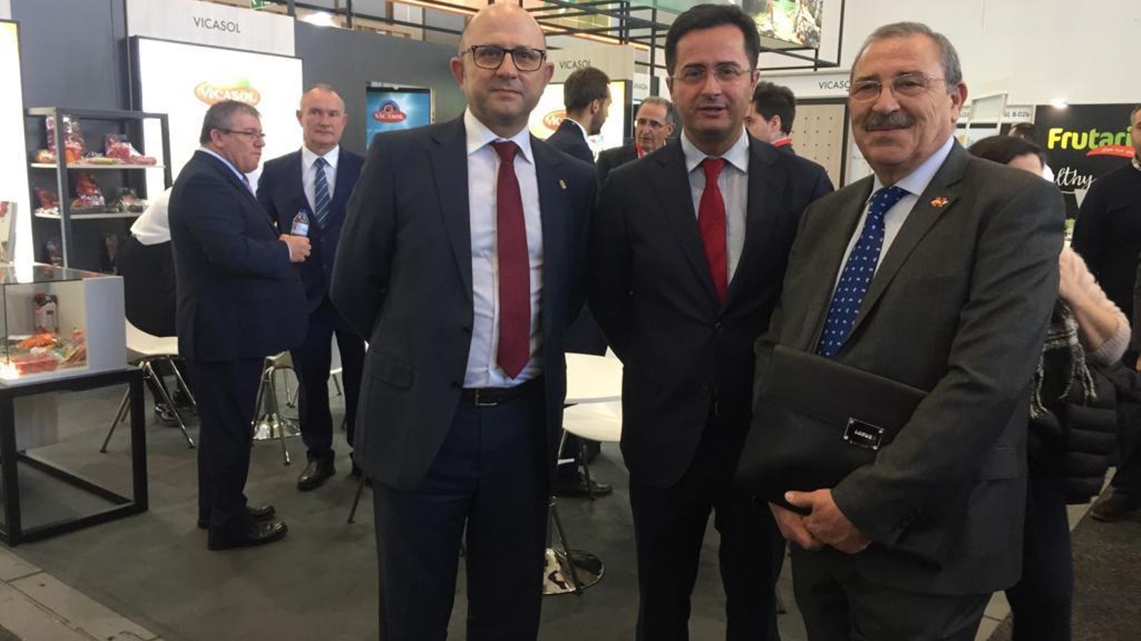 Góngora y Gómez Galera respaldaron a los empresarios ejidenses en Berlín la pasada semana.