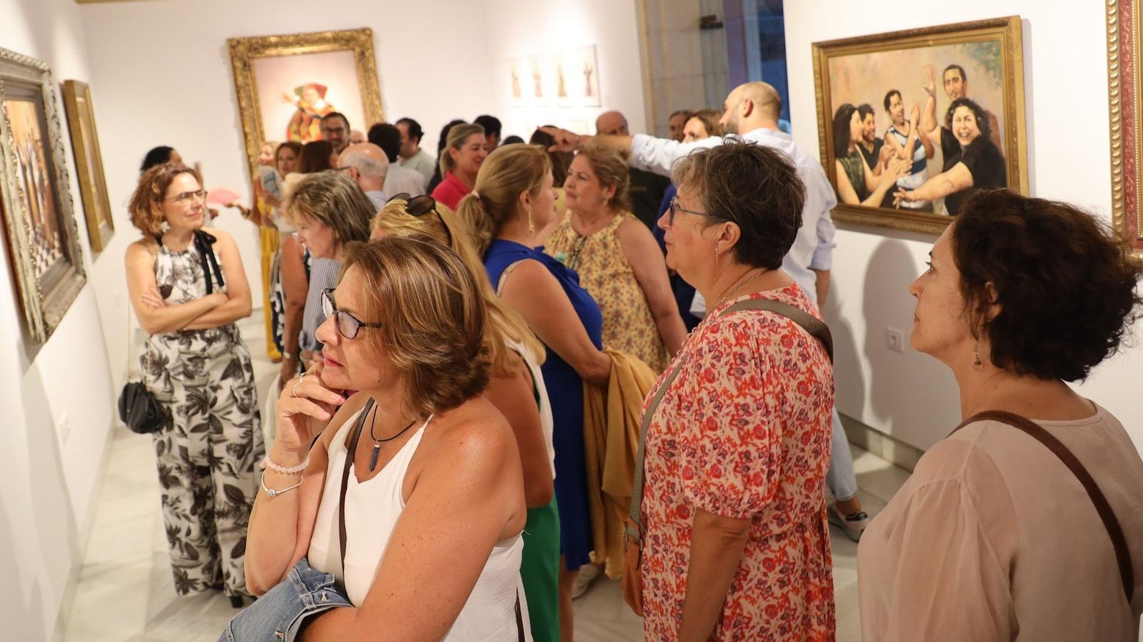 Un momento de la inauguración.