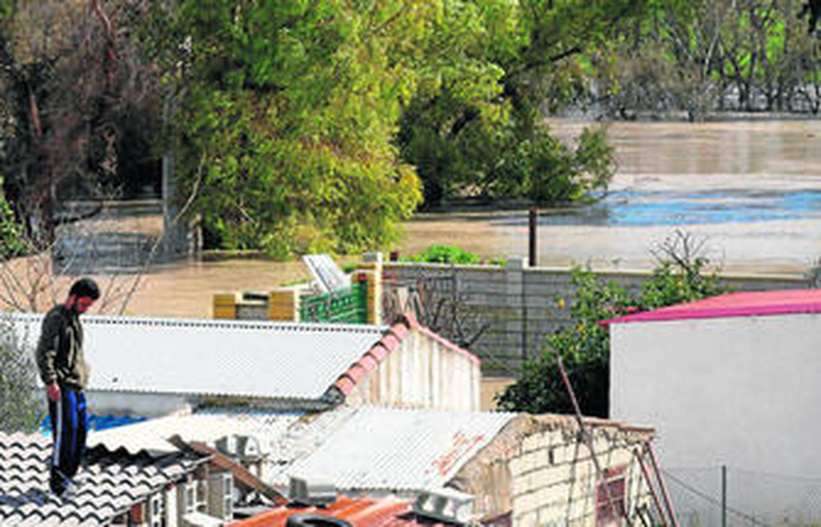 Vidas arrasadas por el río