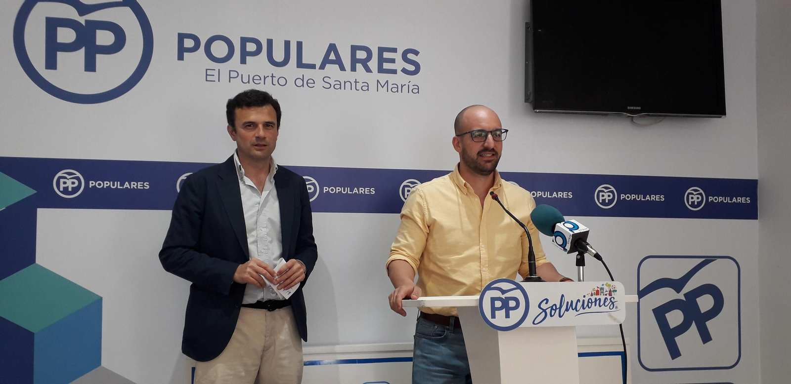 Bruno García (izq.) y Germán Beardo, en una imagen de archivo.