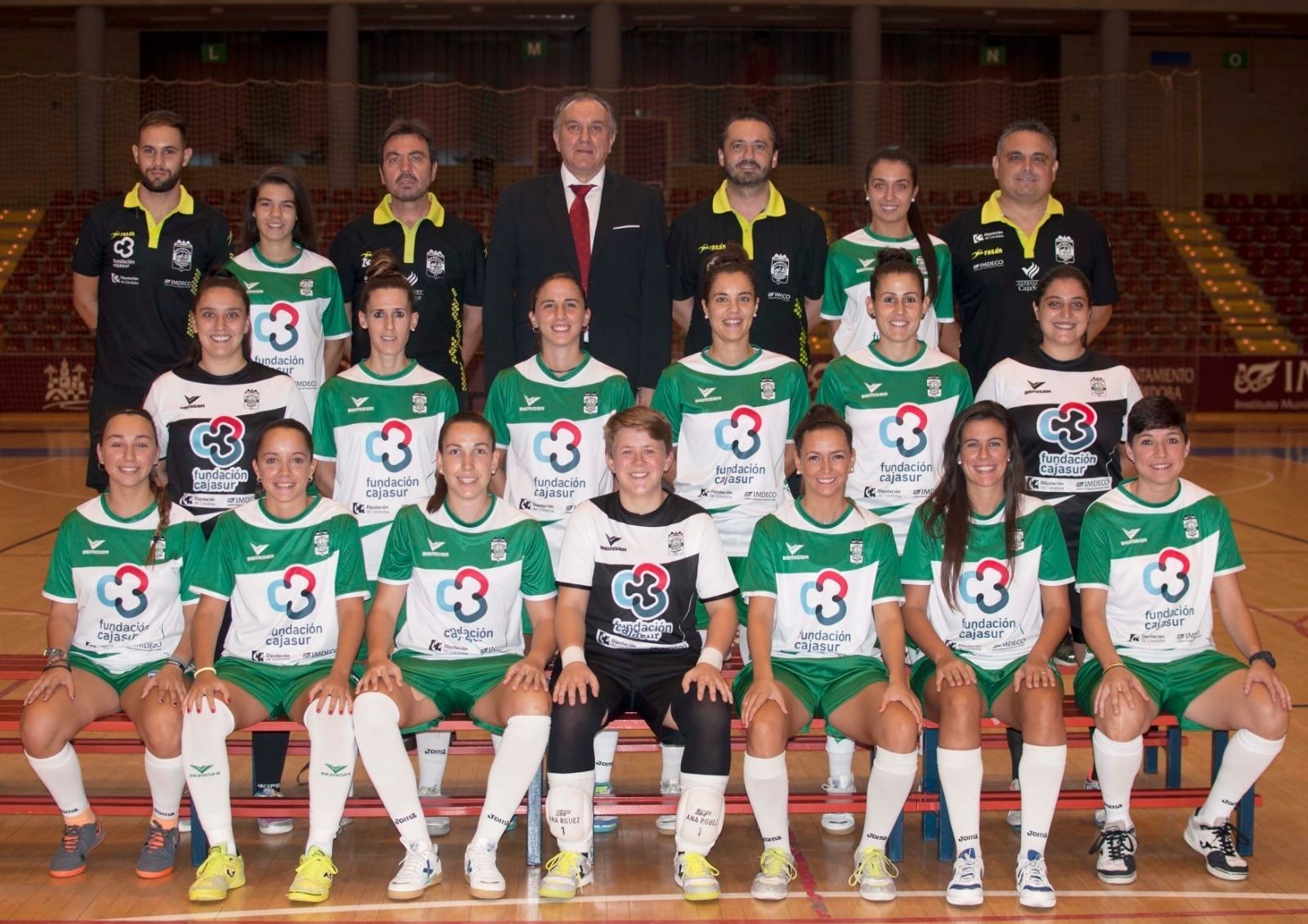 Foto oficial del Cajasur Deportivo Córdoba para la temporada 2019-2020.