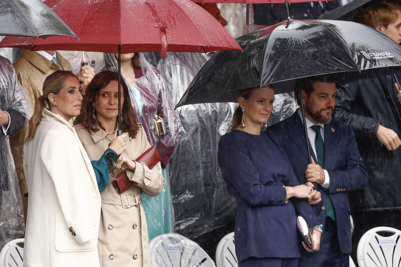 El desfile militar del Día de la Hispanidad, en imágenes