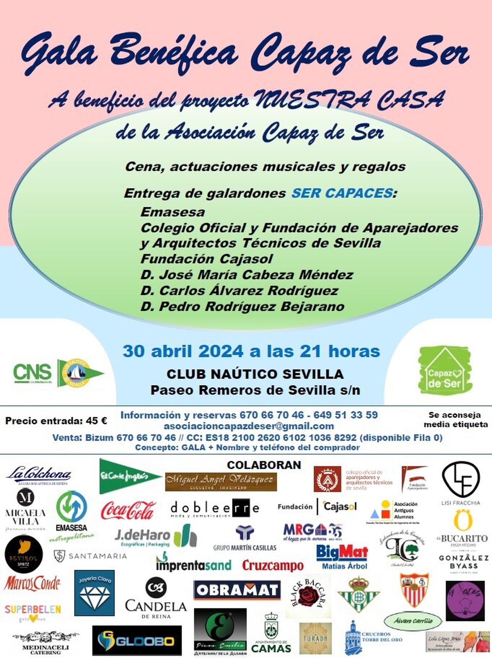 Gala Benéfica Capaz de Ser