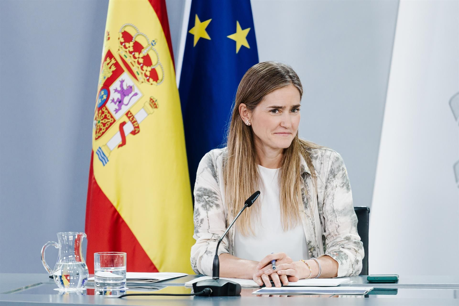 La vicepresidenta tercera y ministra para la Transición Ecológica y el Reto Demográfico, Sara Aagesen.