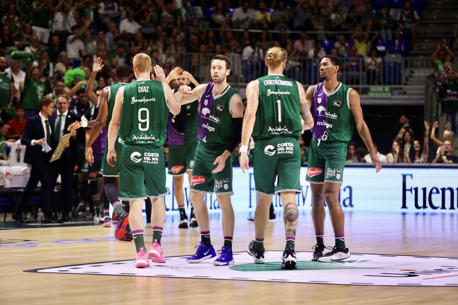 El impacto de Kameron Taylor en el Unicaja, en fotos
