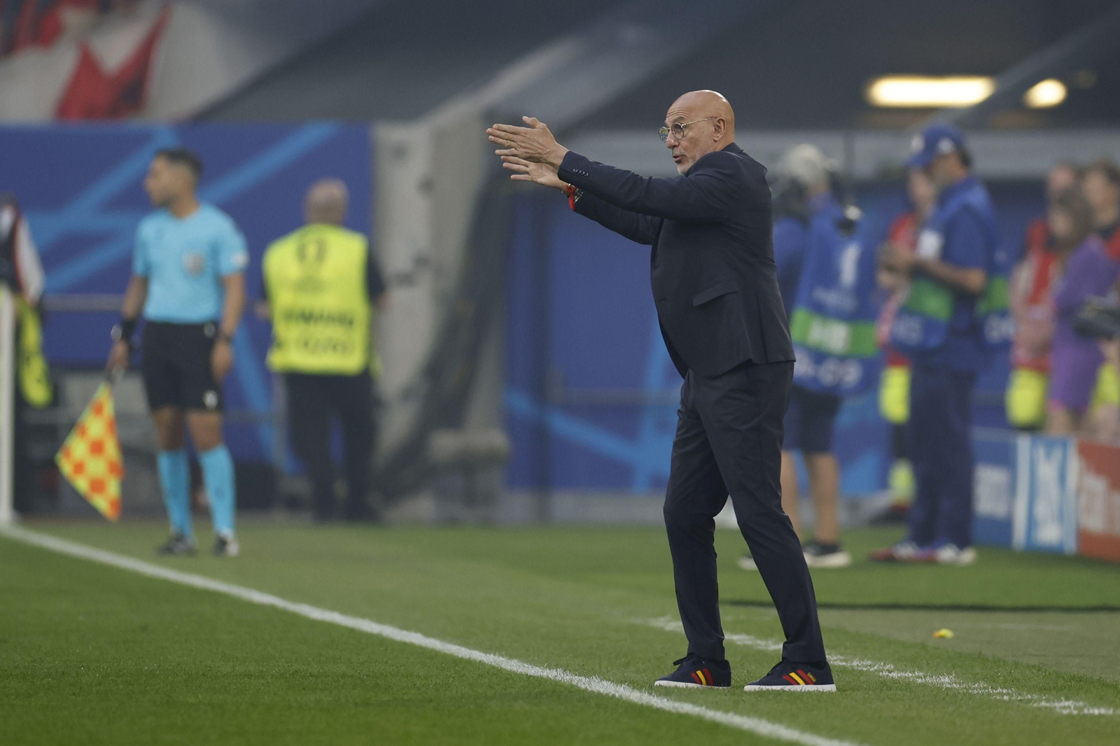 Las fotos del Albania - España