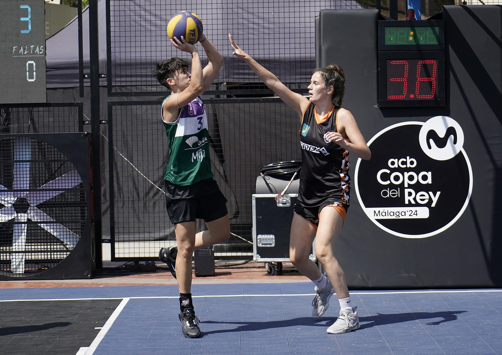 La Jaula Movistar promociona la Copa 2024 en Málaga