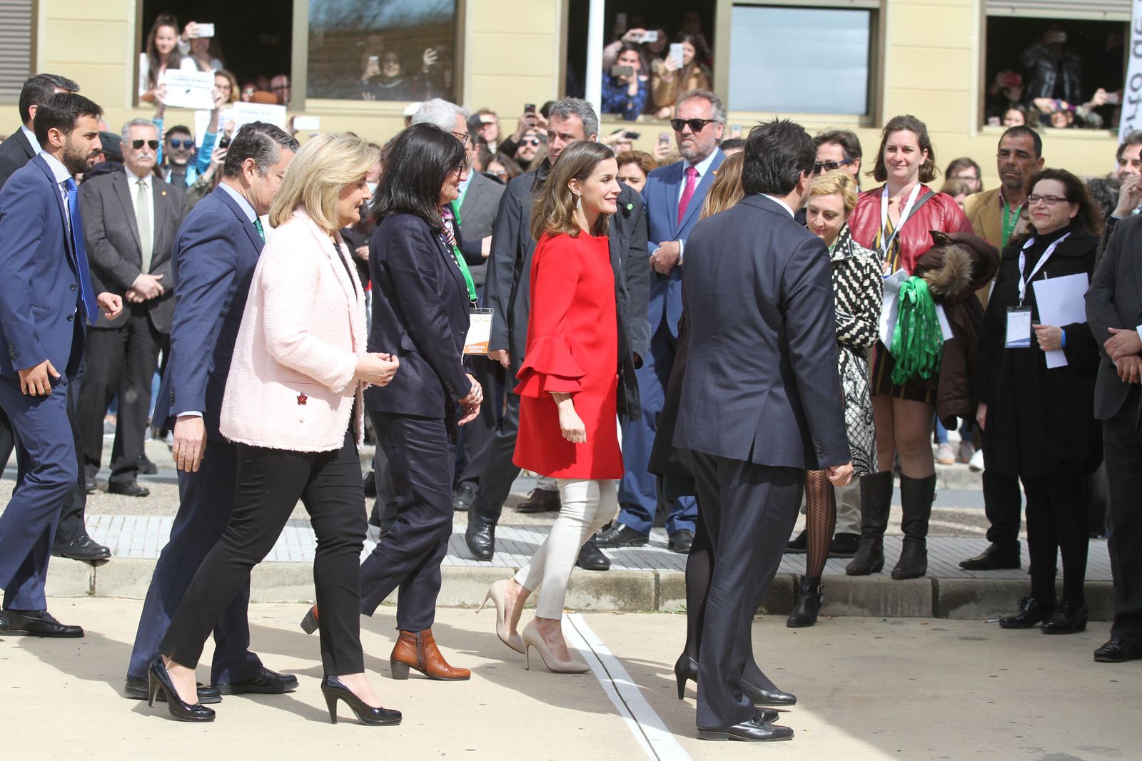 Imágenes de la visita de la reina Letizia a Huelva