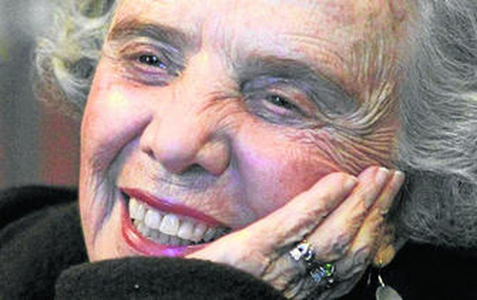 Elena Poniatowska, en la presentación de su novela.