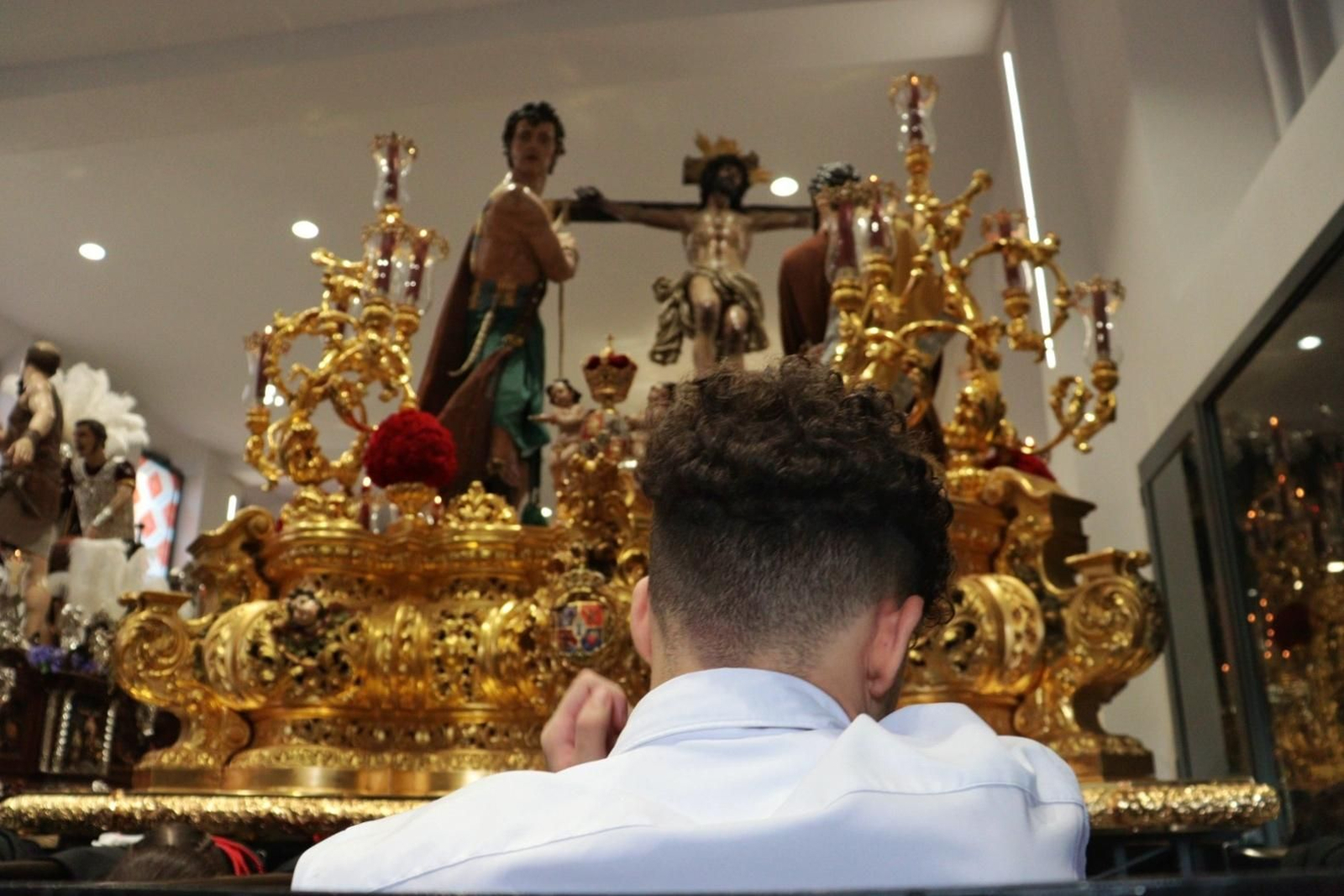 Las imágenes de Fusionadas en el Miércoles Santo en Málaga