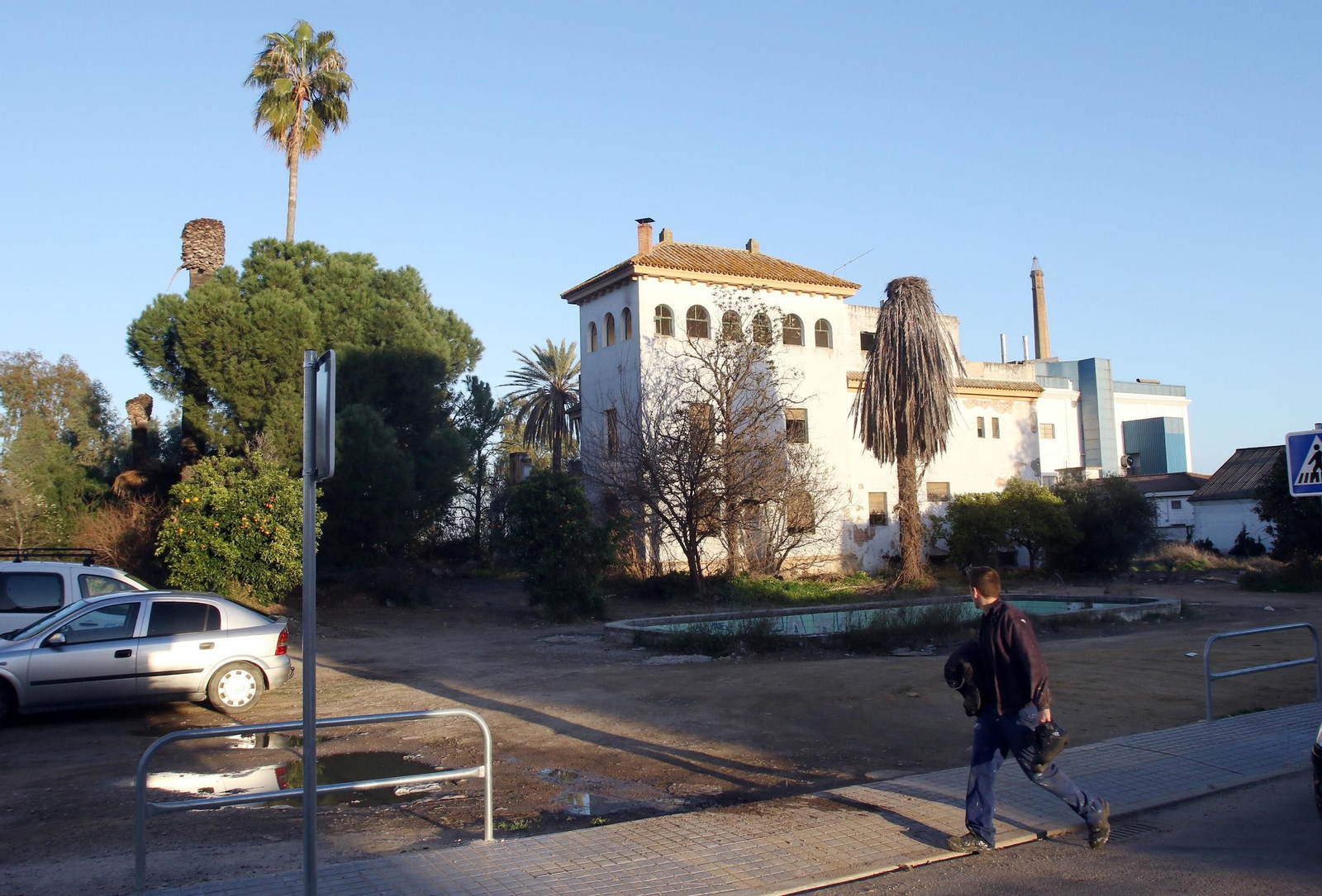 Aspecto que presentaba la Antigua Azucarera.