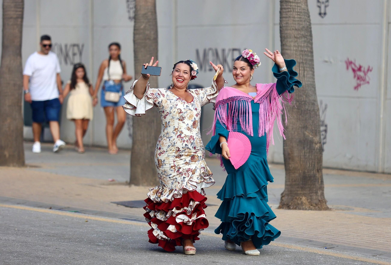 La Feria del Centro y en el Real, en fotos