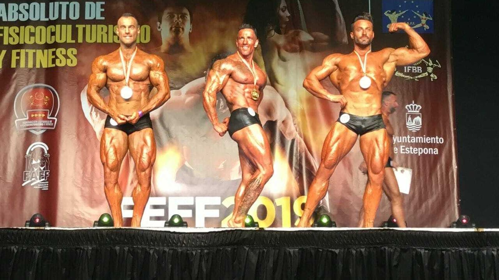 Ordóñez, junto a Fernández y Galarzo.