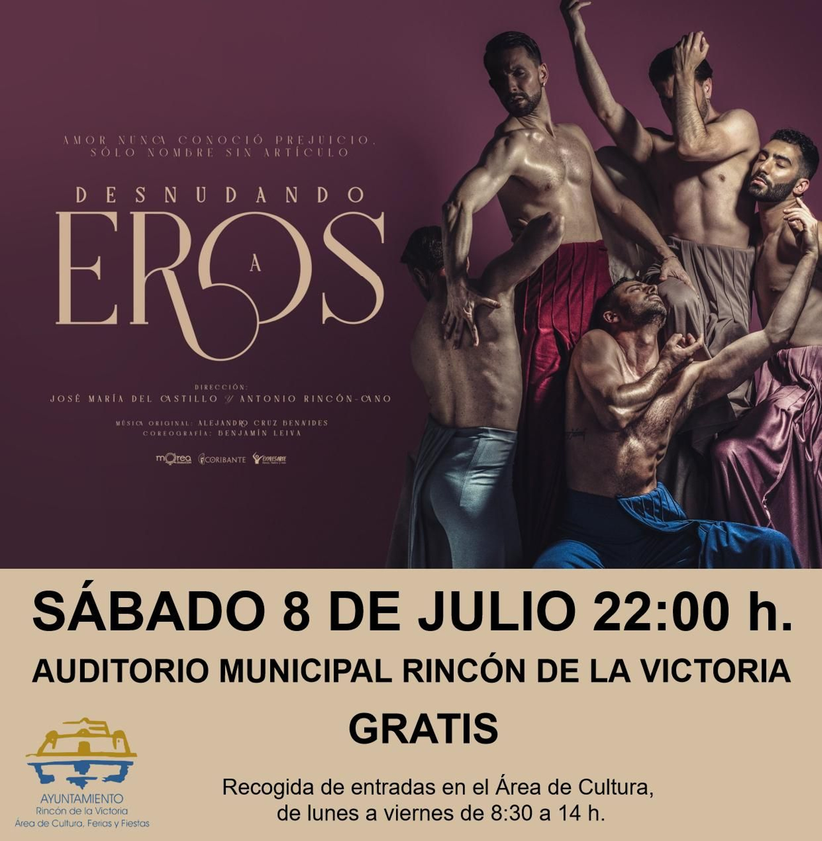 Cartel promocional de 'Desnundando a Eros'