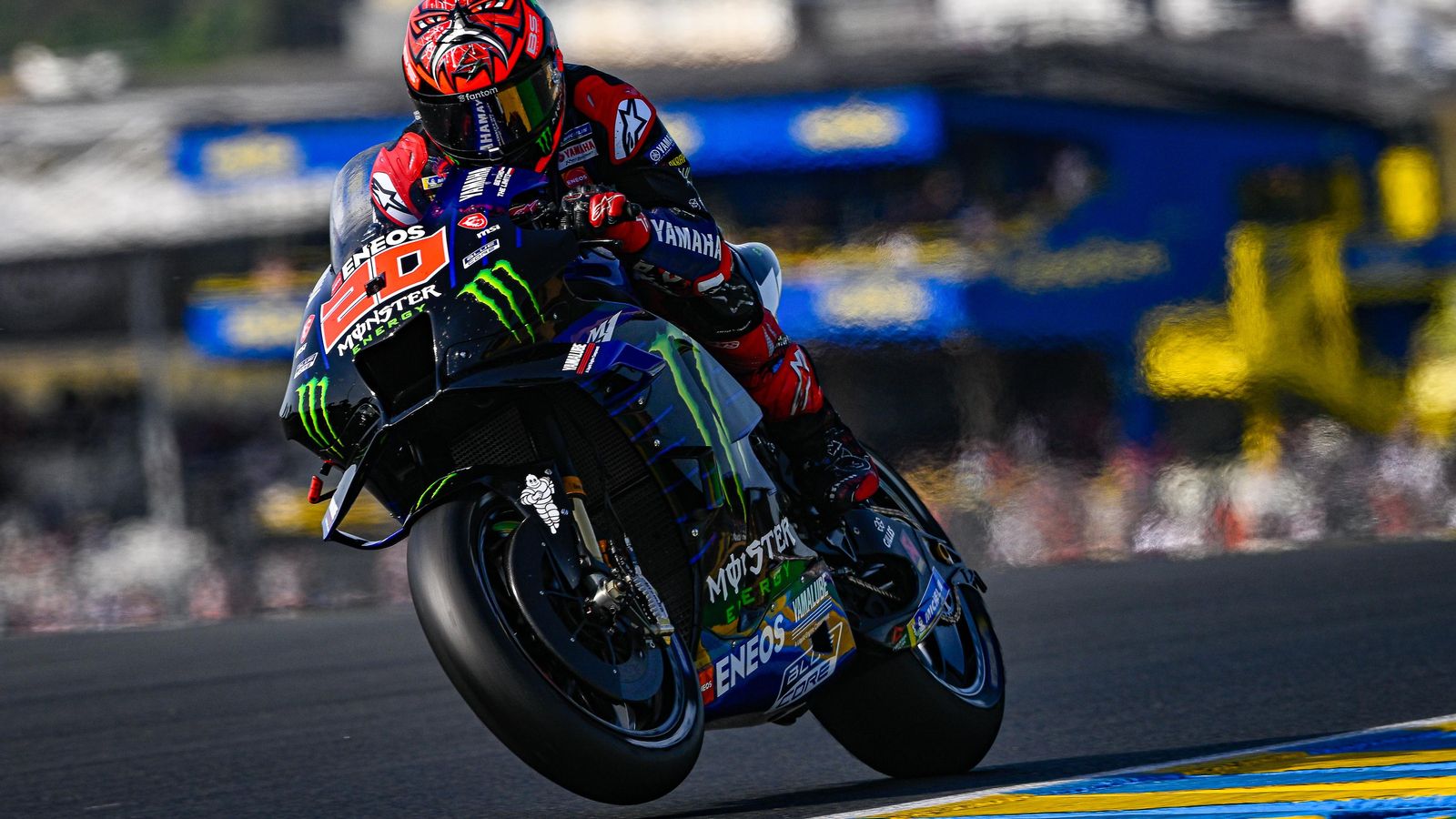 Quartararo, sin velocidad.