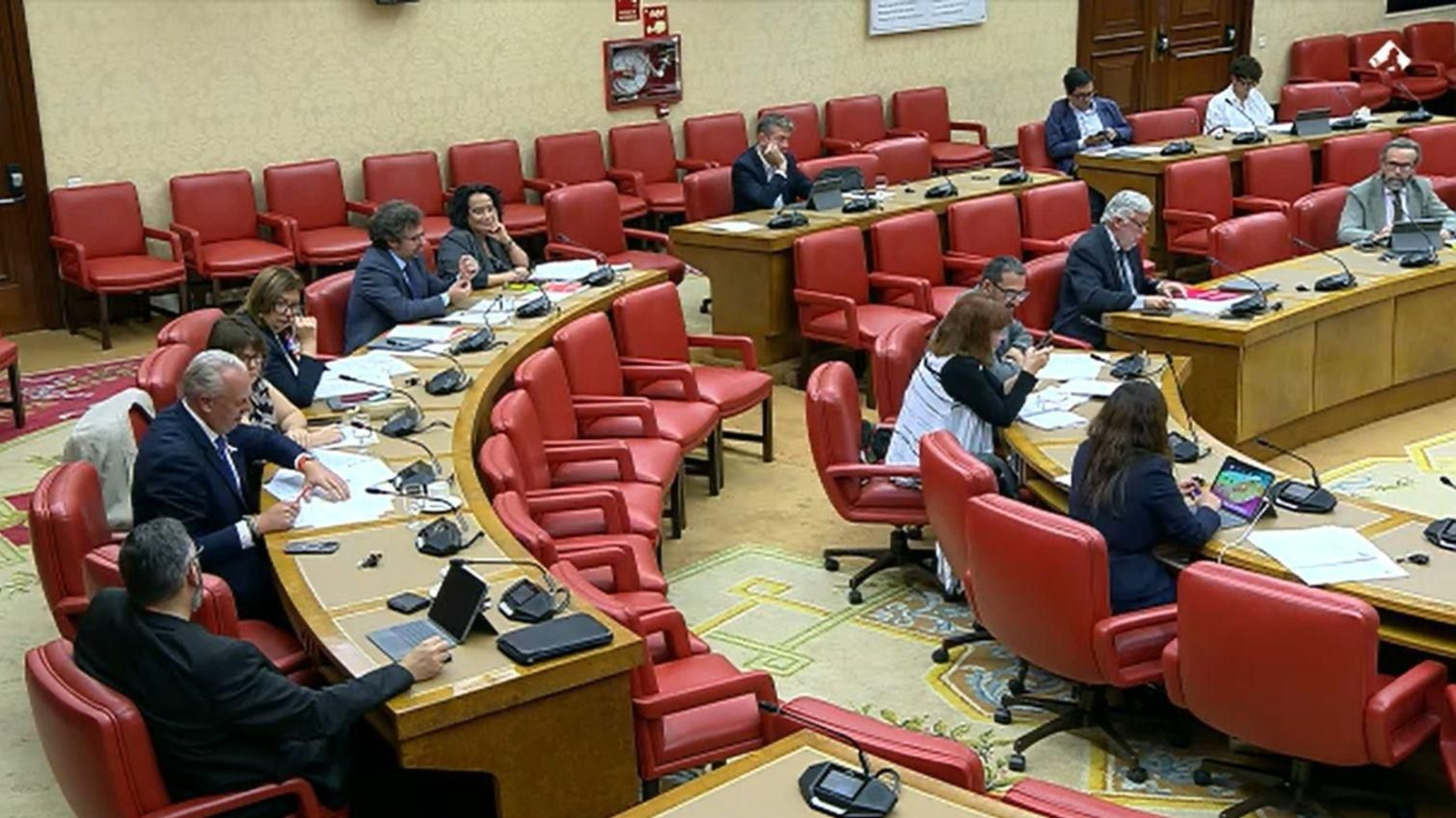 La Comisión de Exteriores, esta mañana.