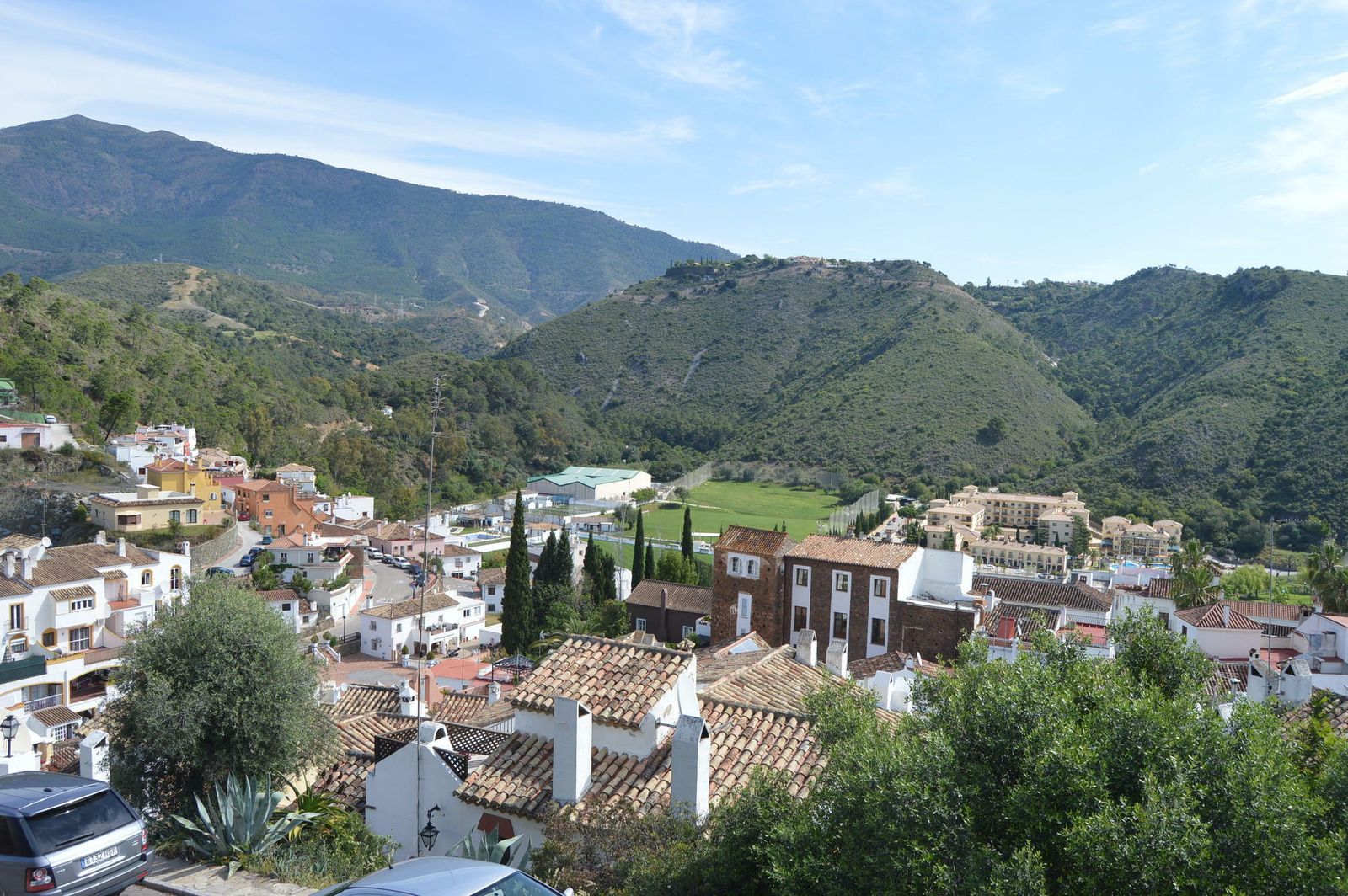 Vista general de Benahavís