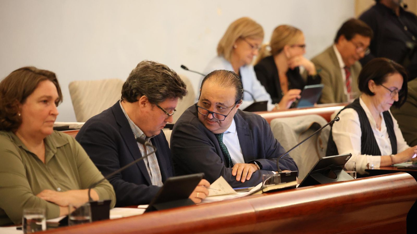 Francisco Zurita, en el centro de la imagen.